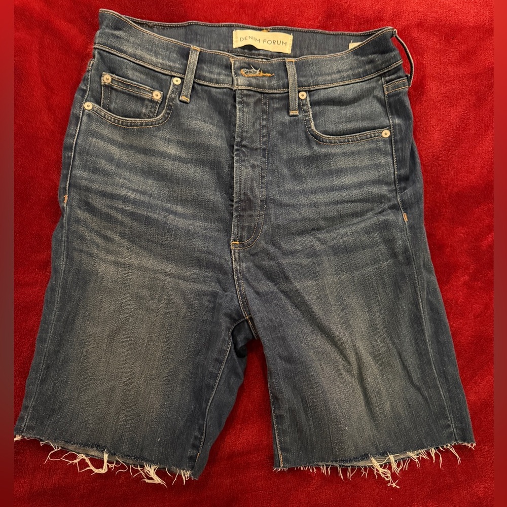 Denim Forum Women's Denim Bike Shorts